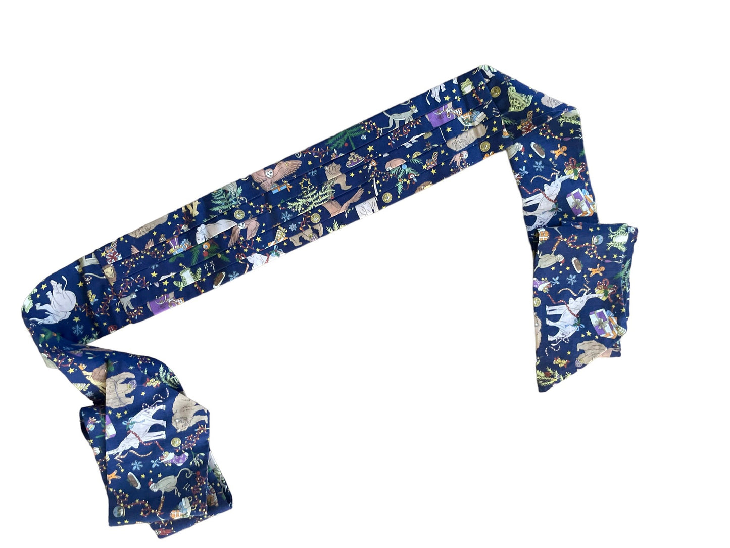 Dress Sash - Holiday Animals Liberty