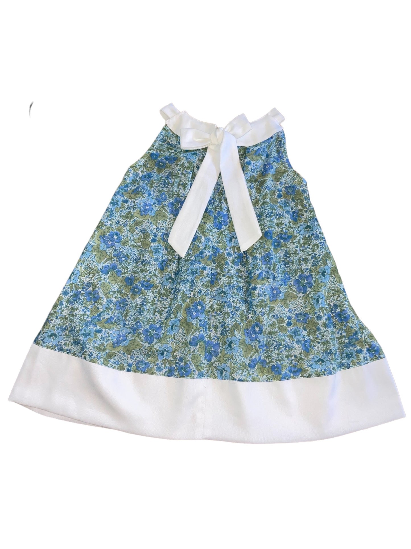 Tie Dress - Green Liberty