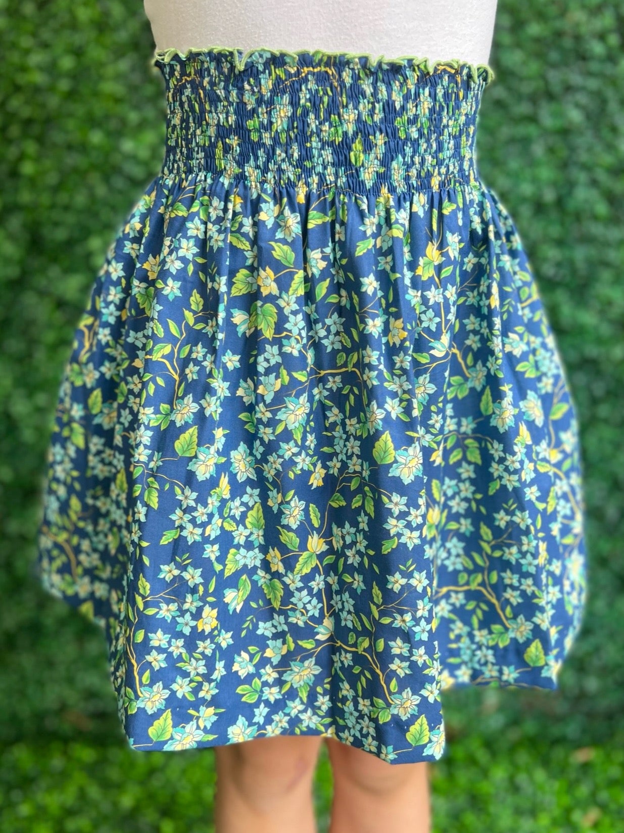 Marilia Skirt - Blue Floral