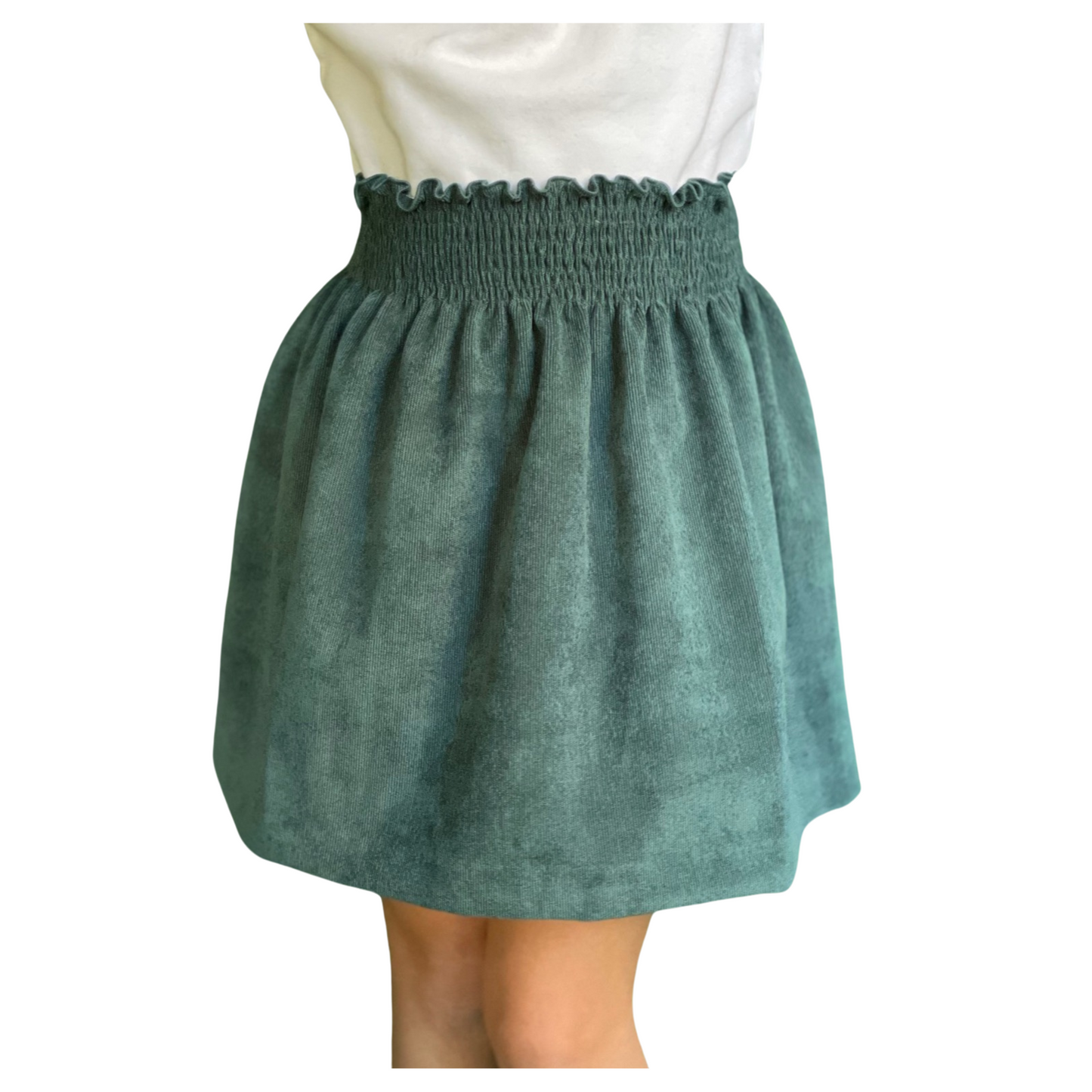 Corduroy Marilia Skirt - Forest