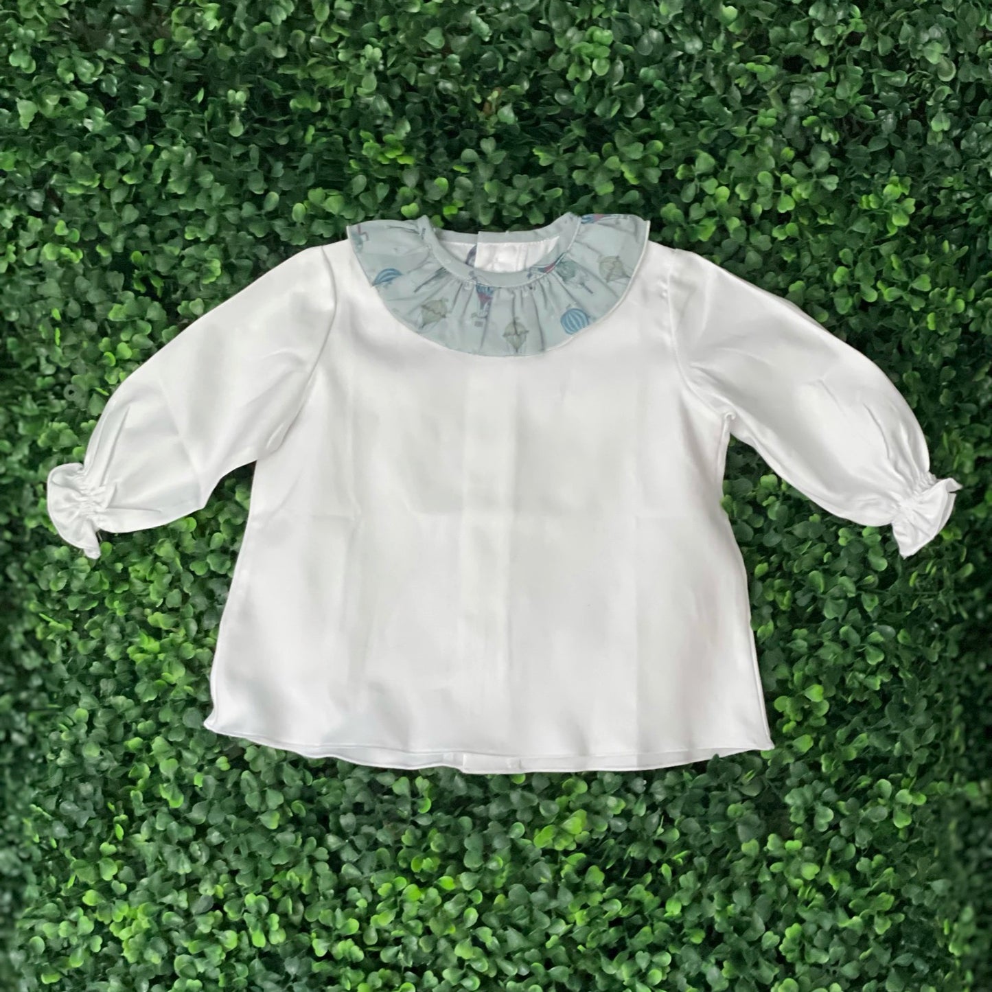Flavia Shirt - Balloon Collar
