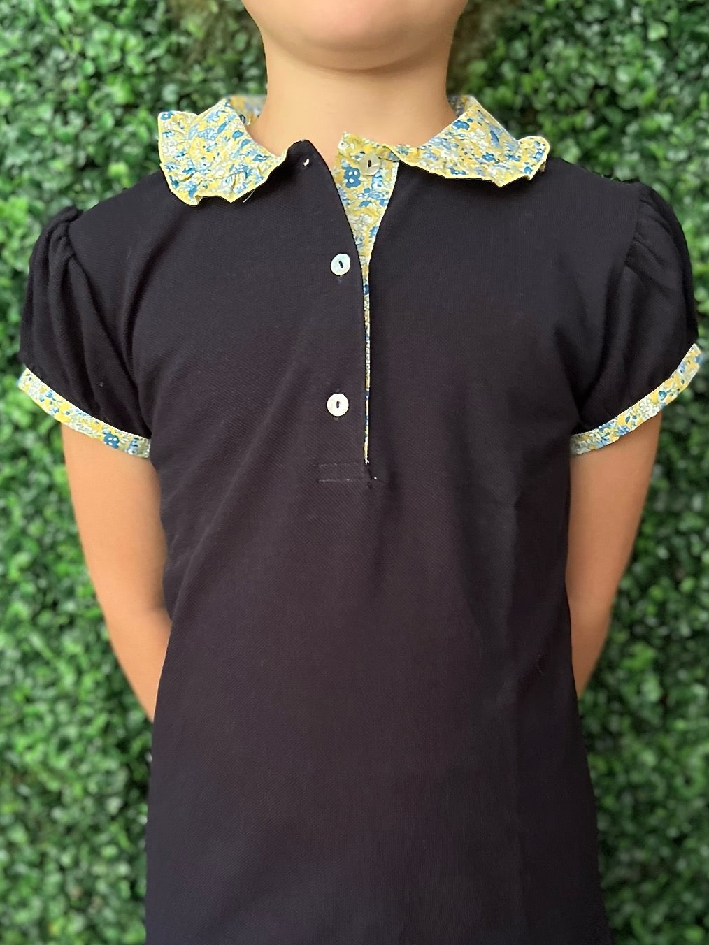 Polo Bimba - Navy/Yellow Liberty