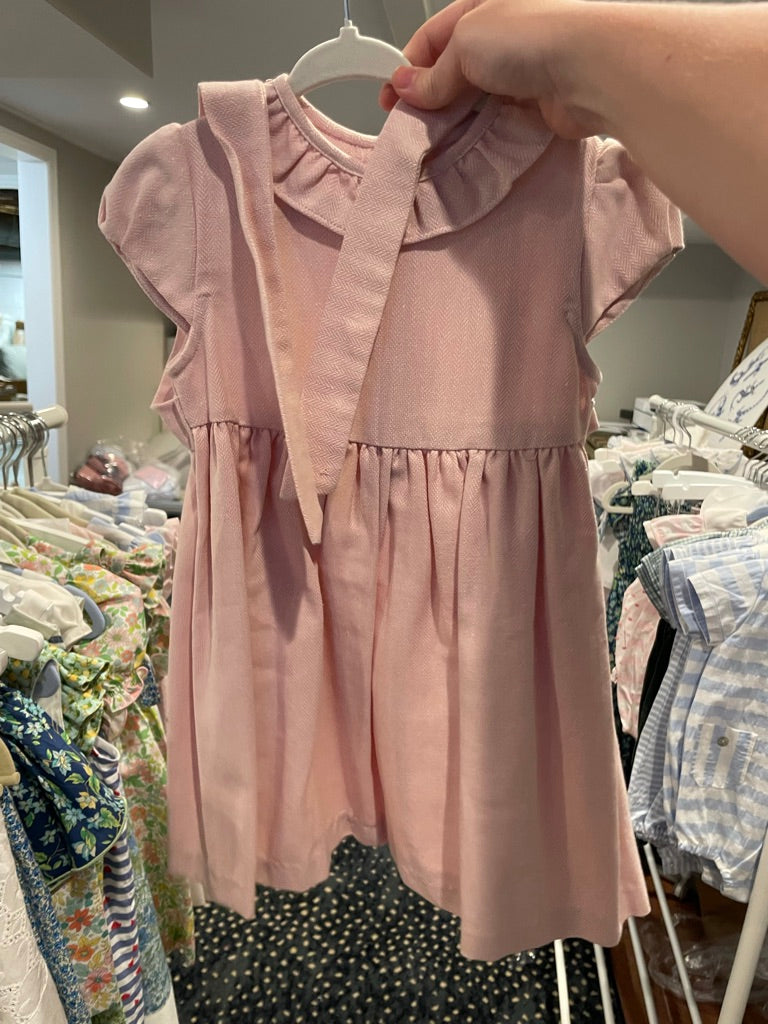 Bambola Dress - Pink Solid