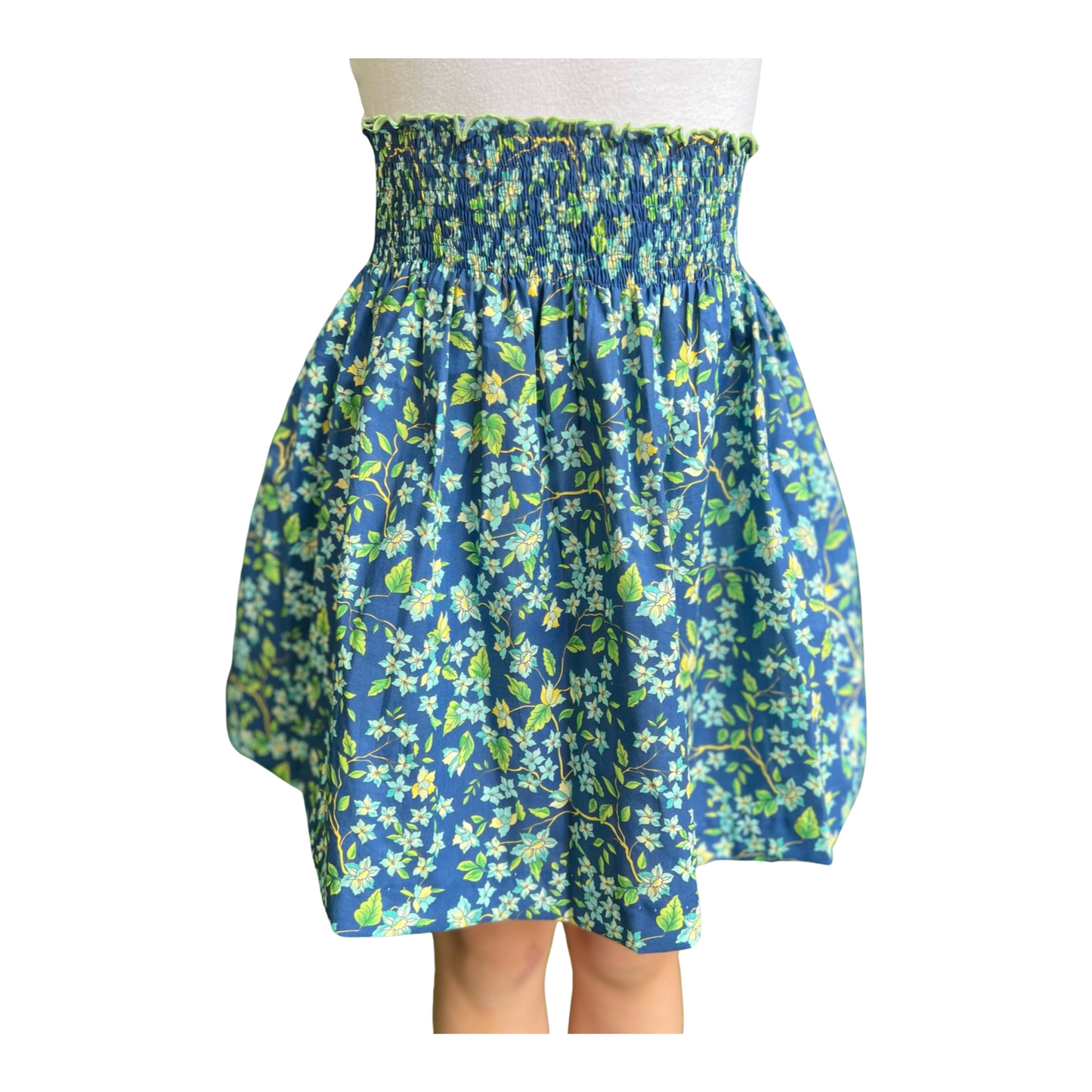 Marilia Skirt - Blue Floral