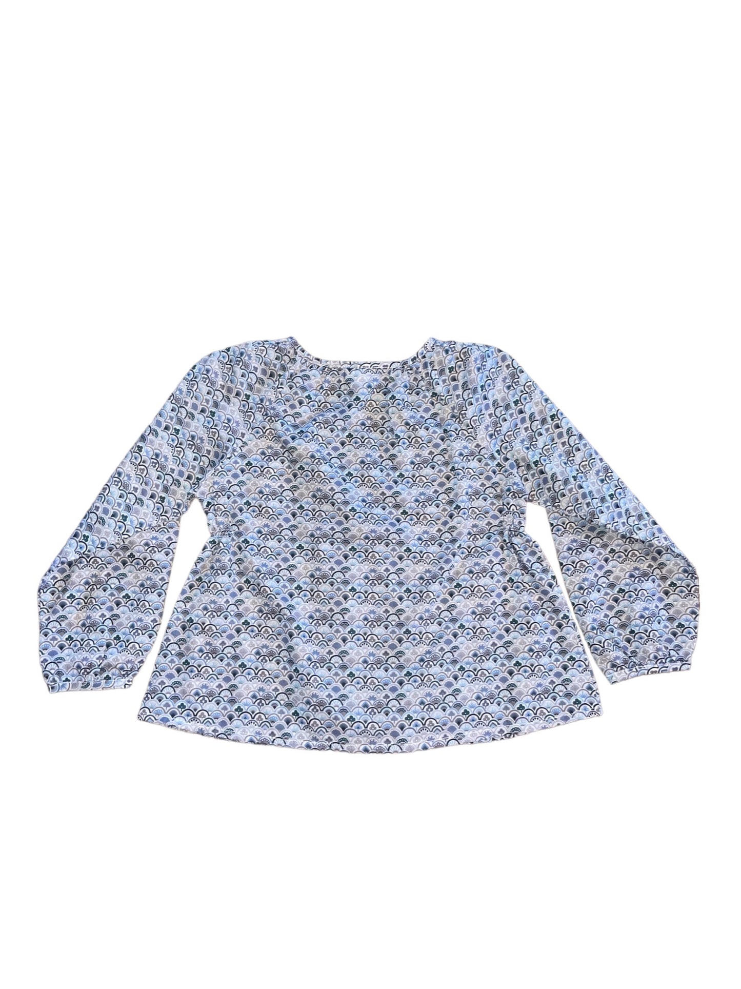 Girl Blouse - Grey Motif