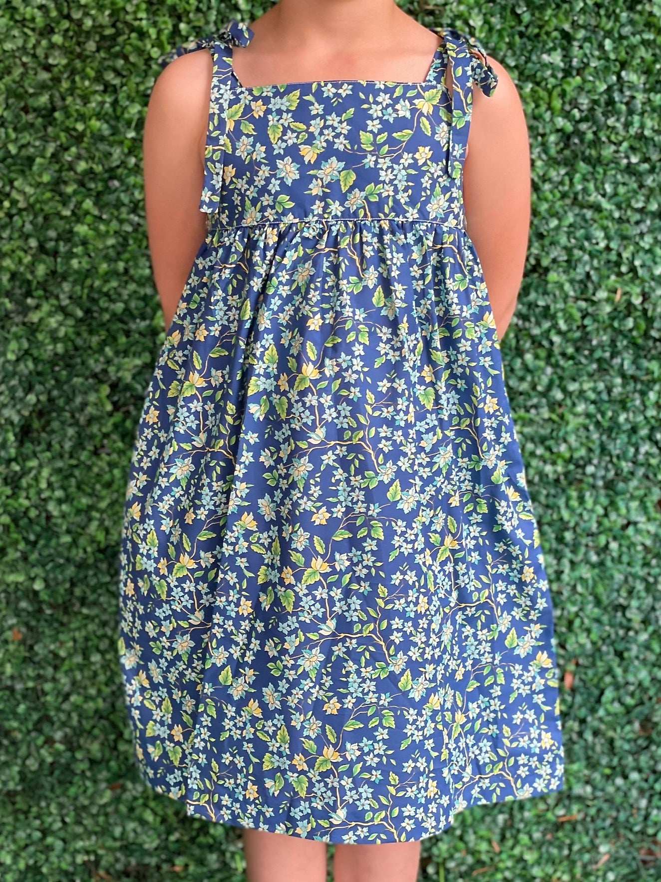 Ilaria Dress - Blue Floral