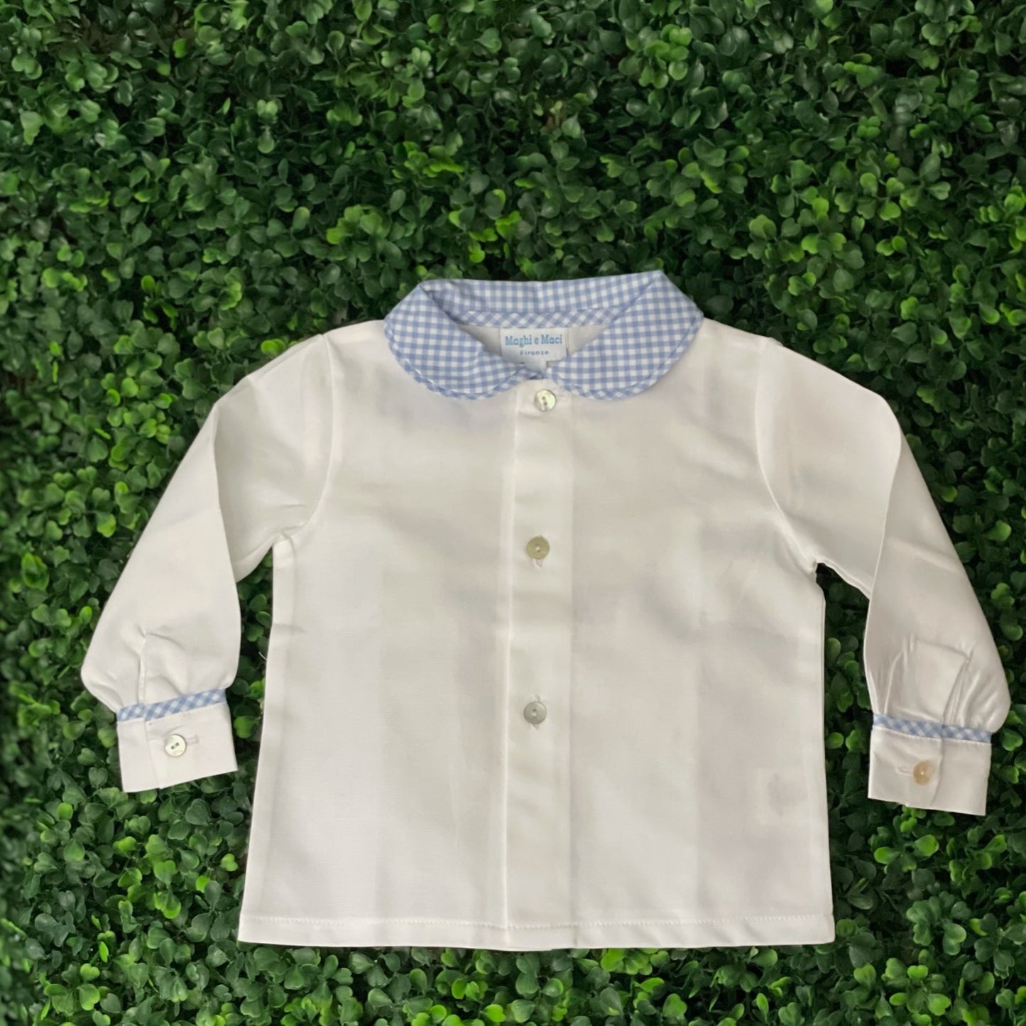 Neo Baby Shirt - Blue Check
