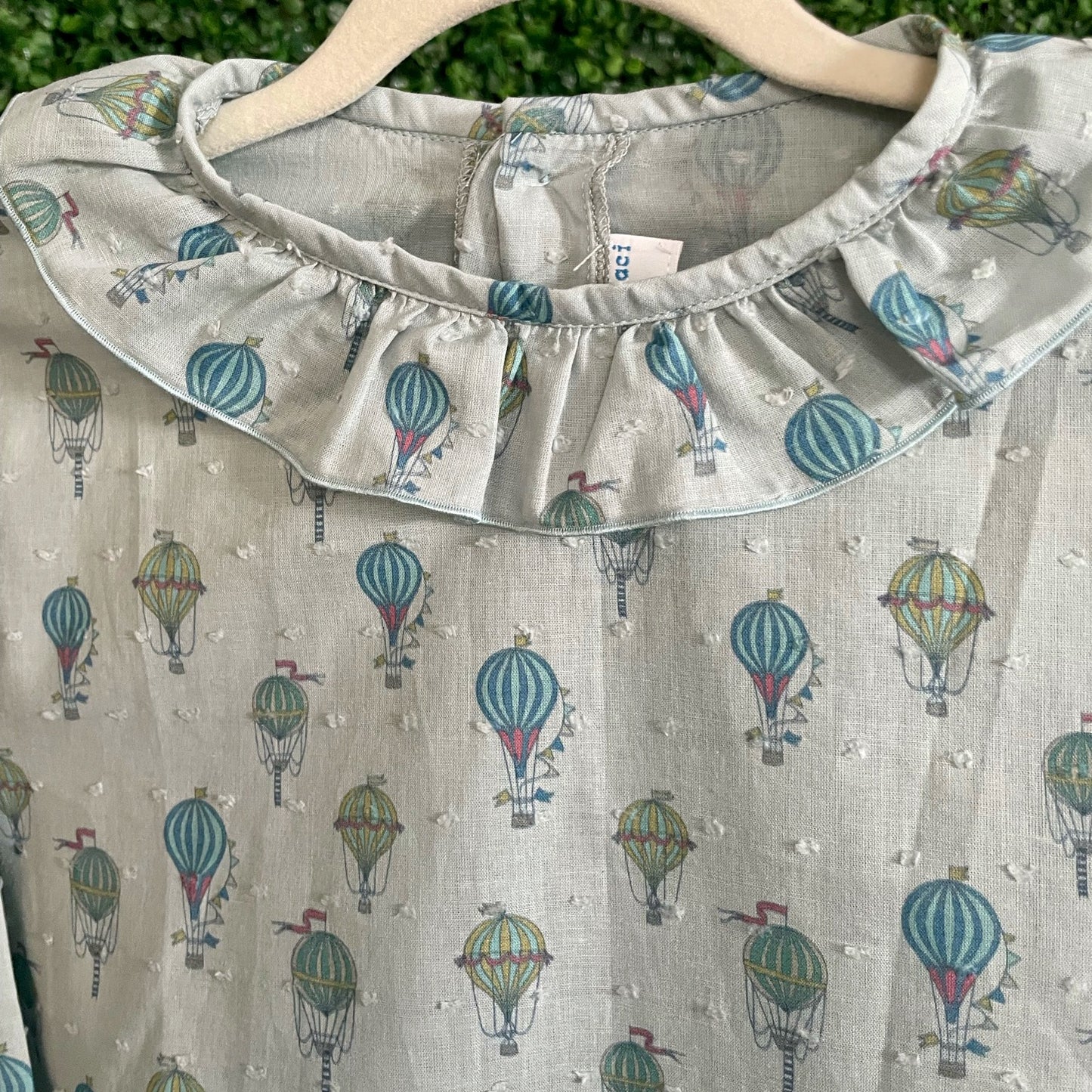 Flavia Shirt - Green Balloon