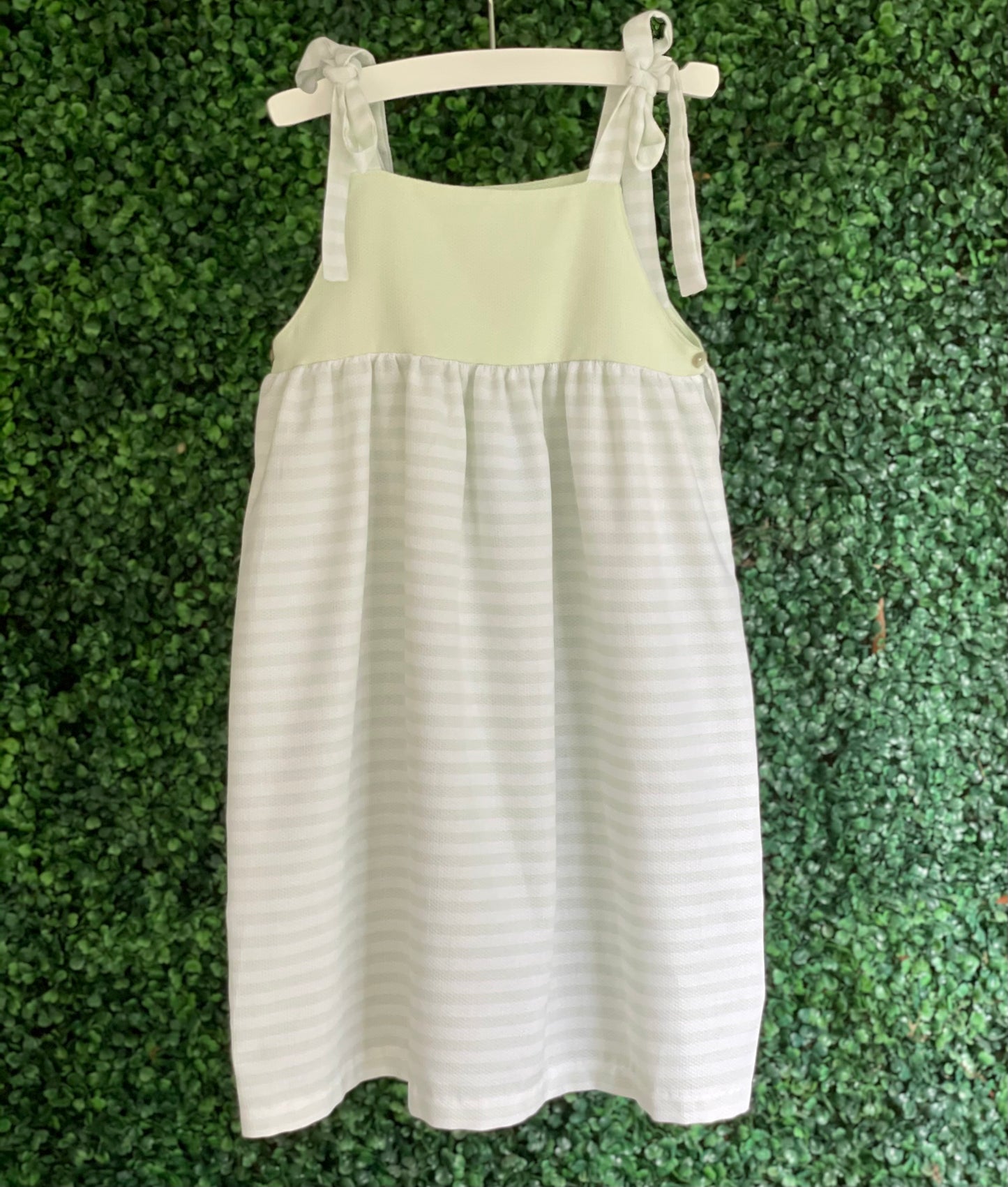 Ilaria Dress - Yellow and Green