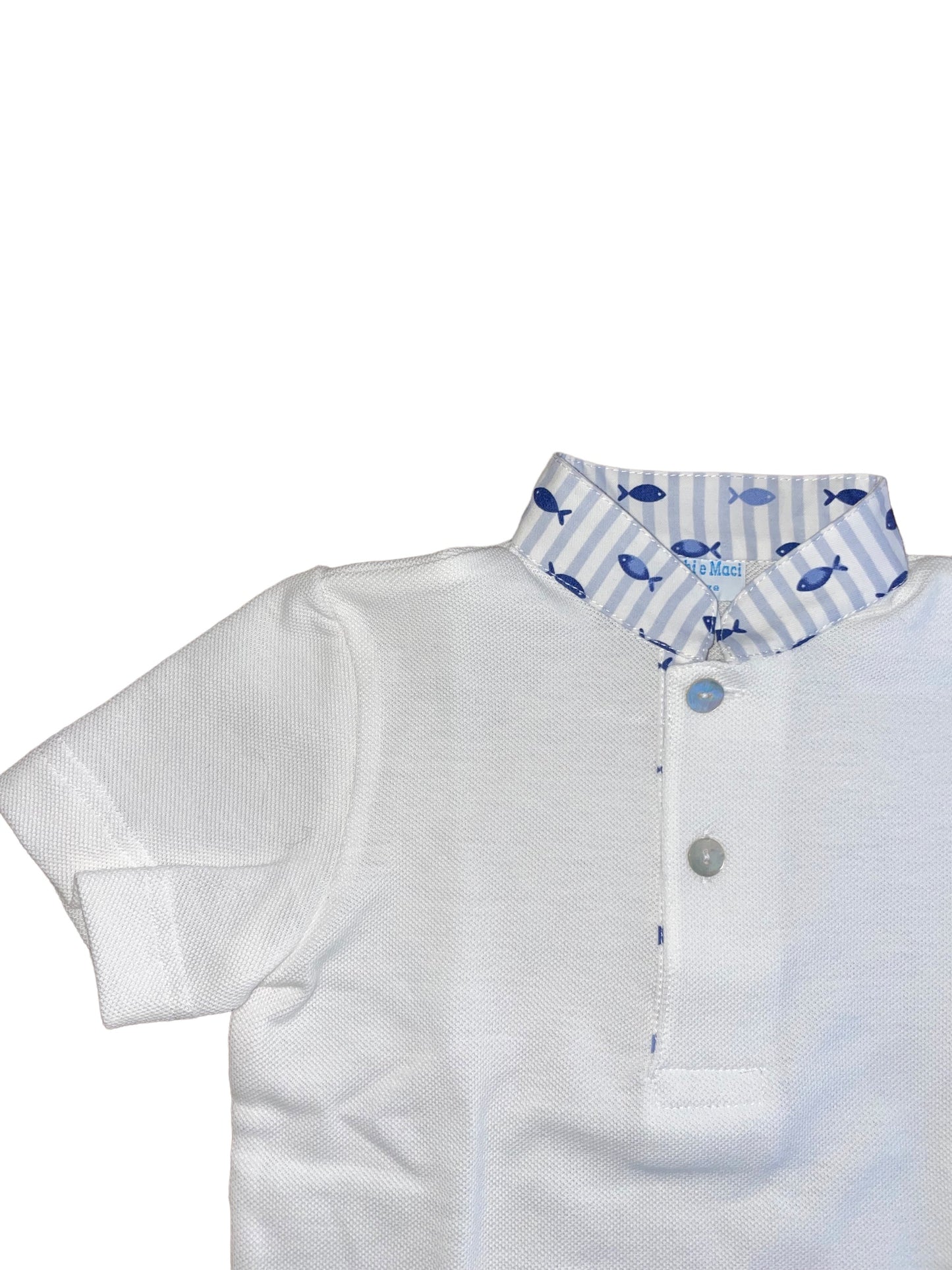 Polo - Blue Fish