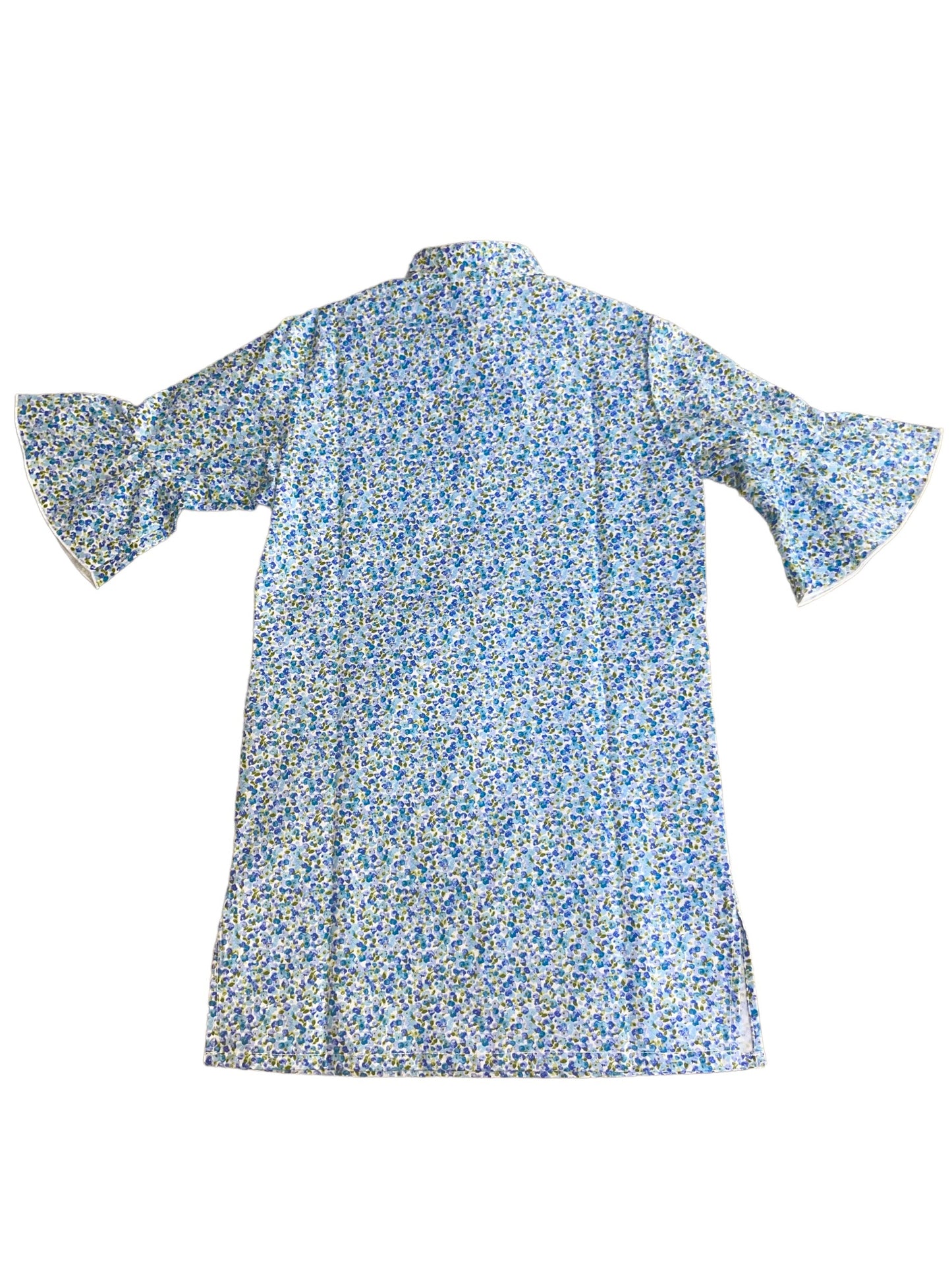 Kaftan Cover Up - Blue Floral
