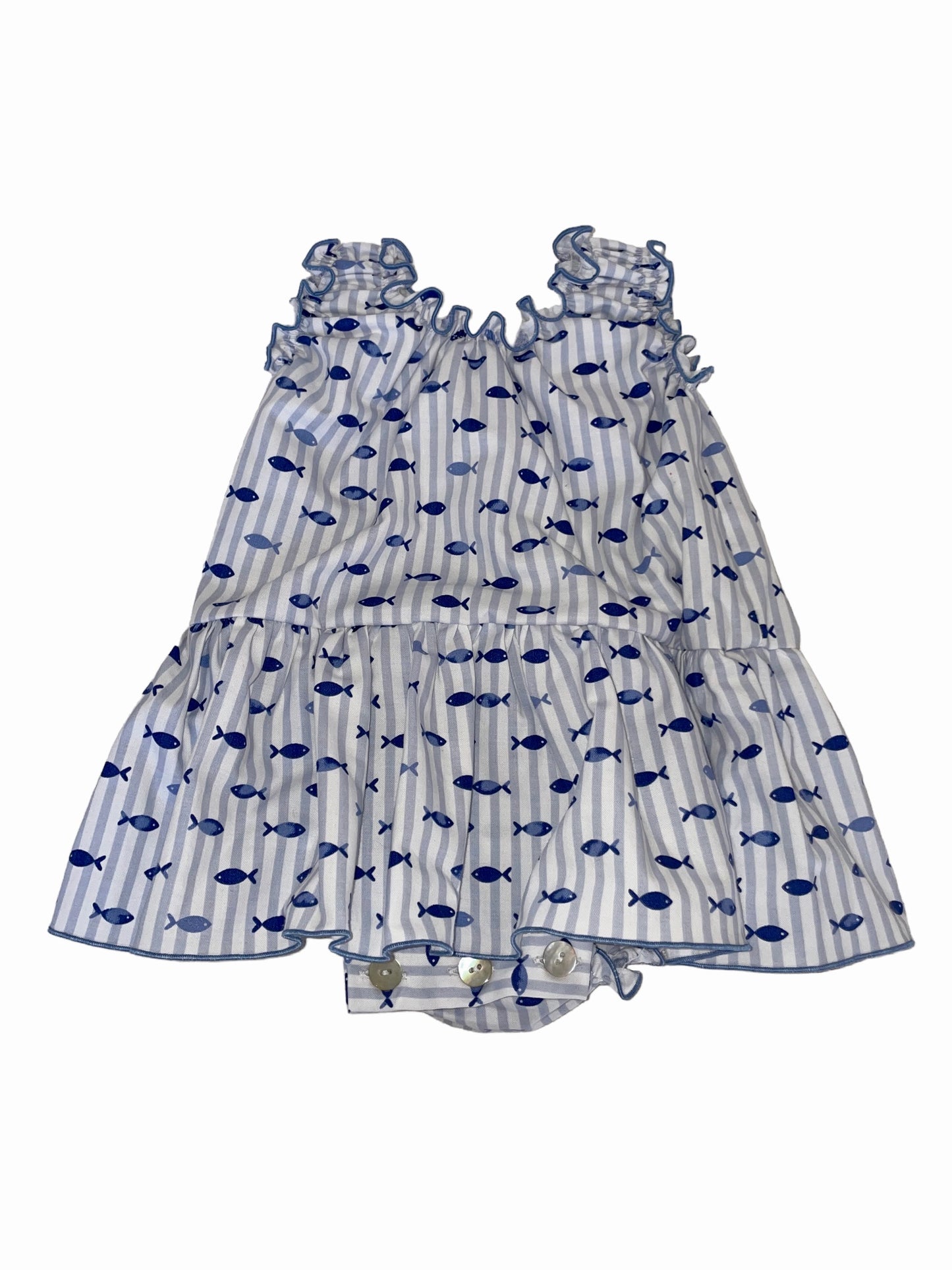 Sunsuit - Blue Fish