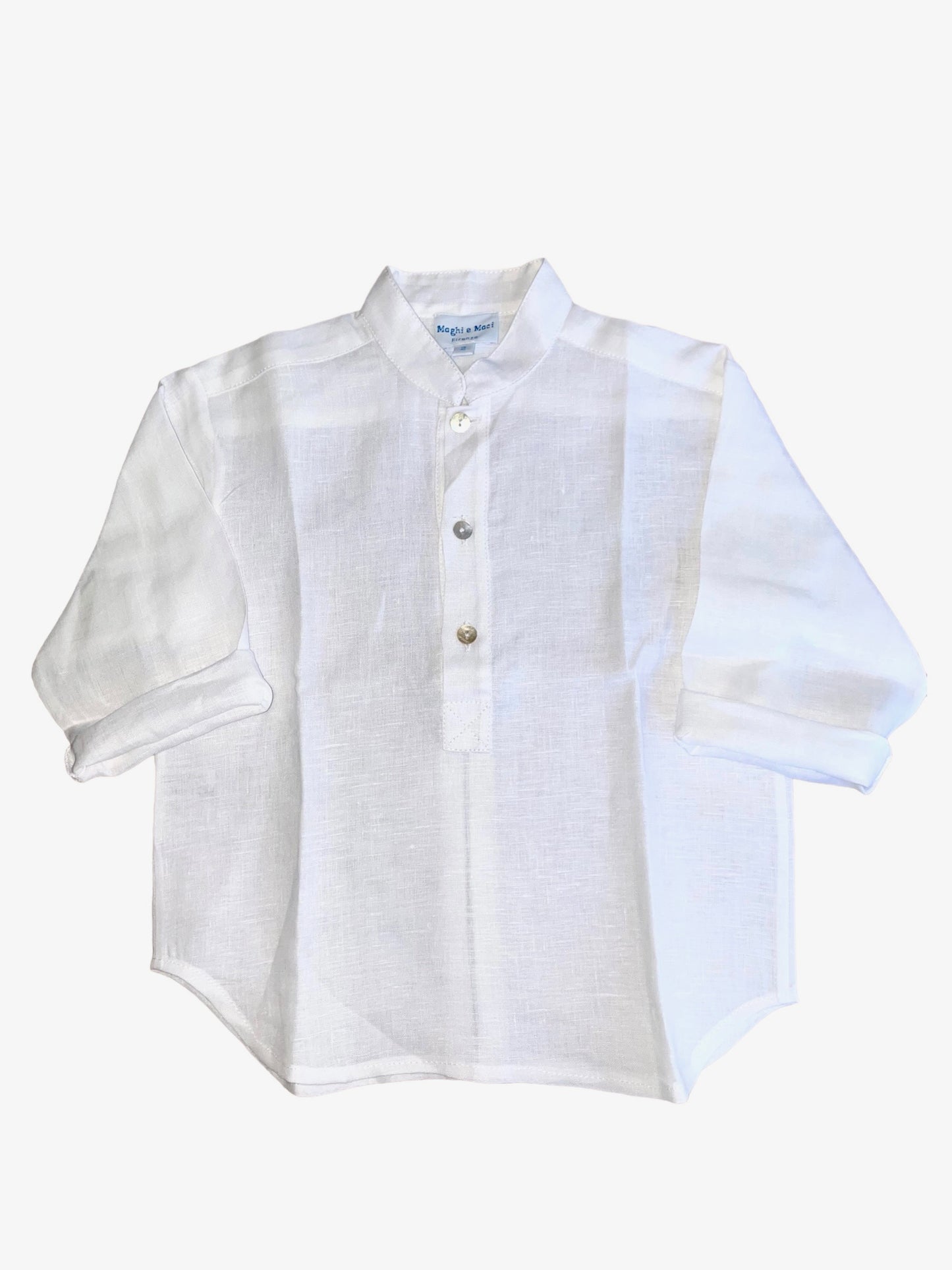 Leonardo Shirt - White Linen