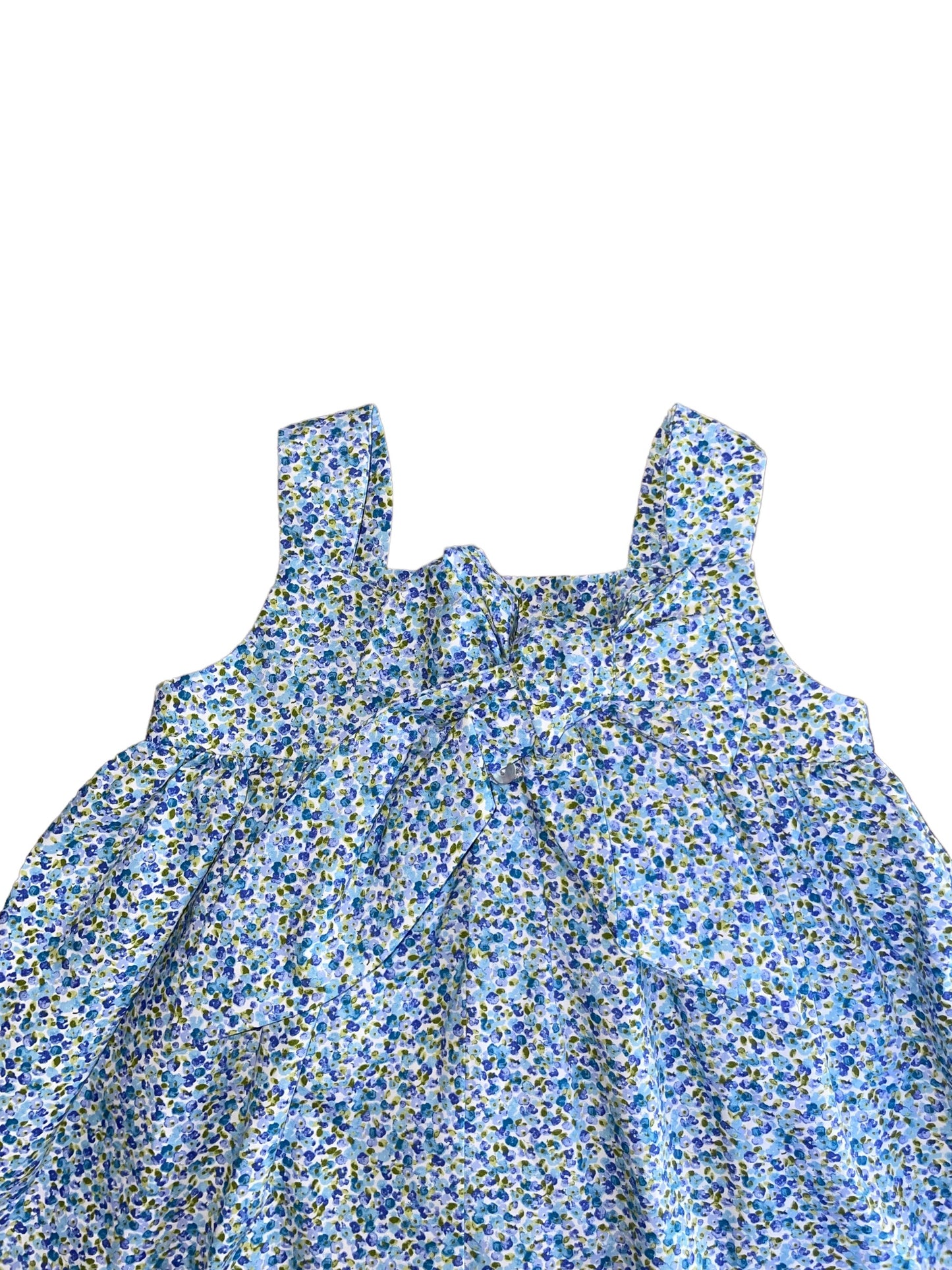 Raya Dress - Blue Floral