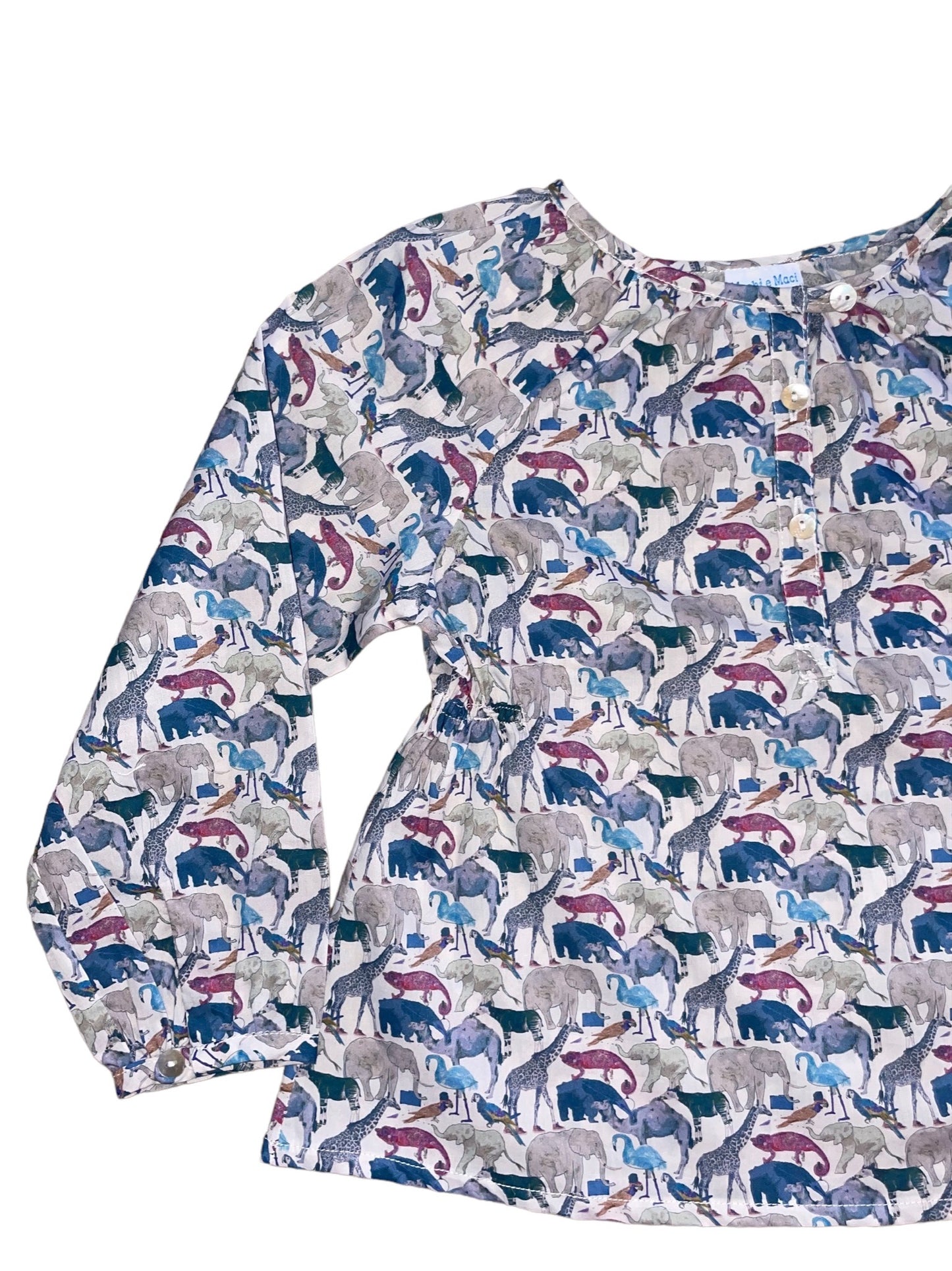Girl Blouse - Liberty Animal