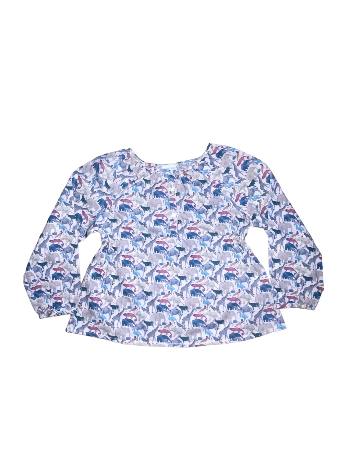 Girl Blouse - Liberty Animal