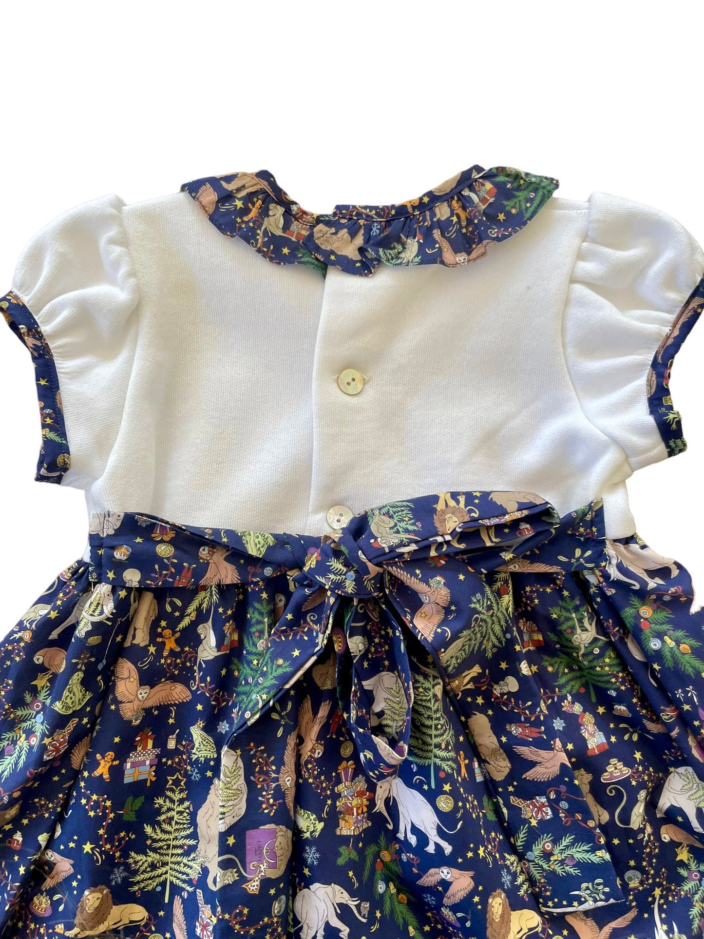 Bombola Dress - Holiday Animals Liberty