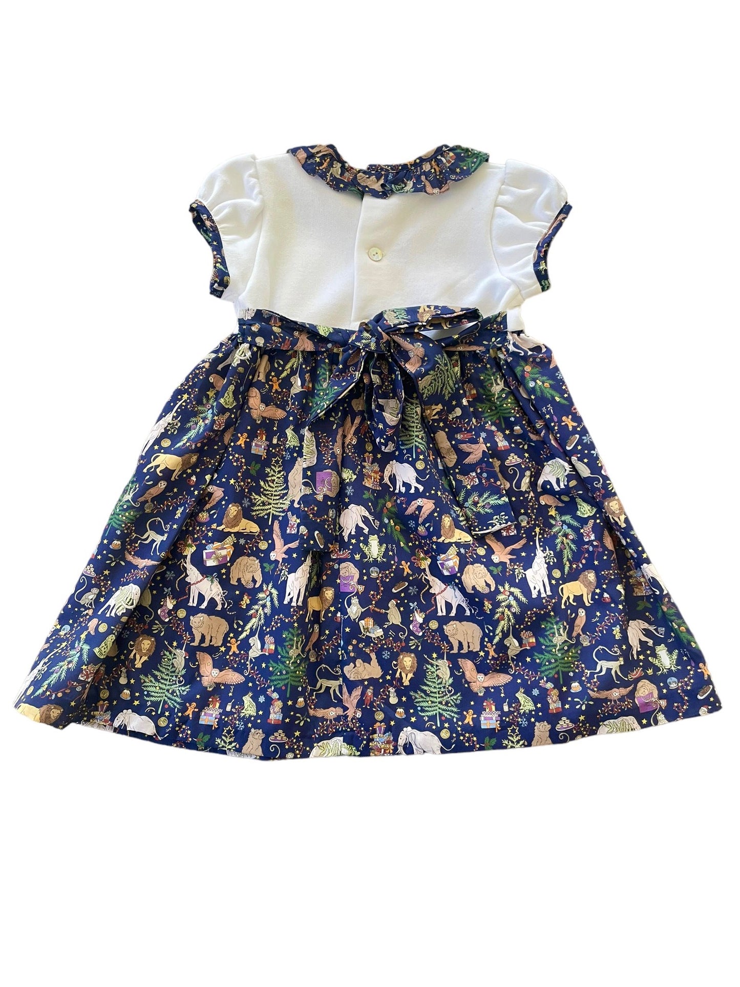 Bombola Dress - Holiday Animals Liberty