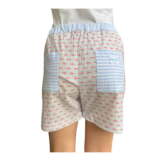 Shorts Pocket - Blue Fish