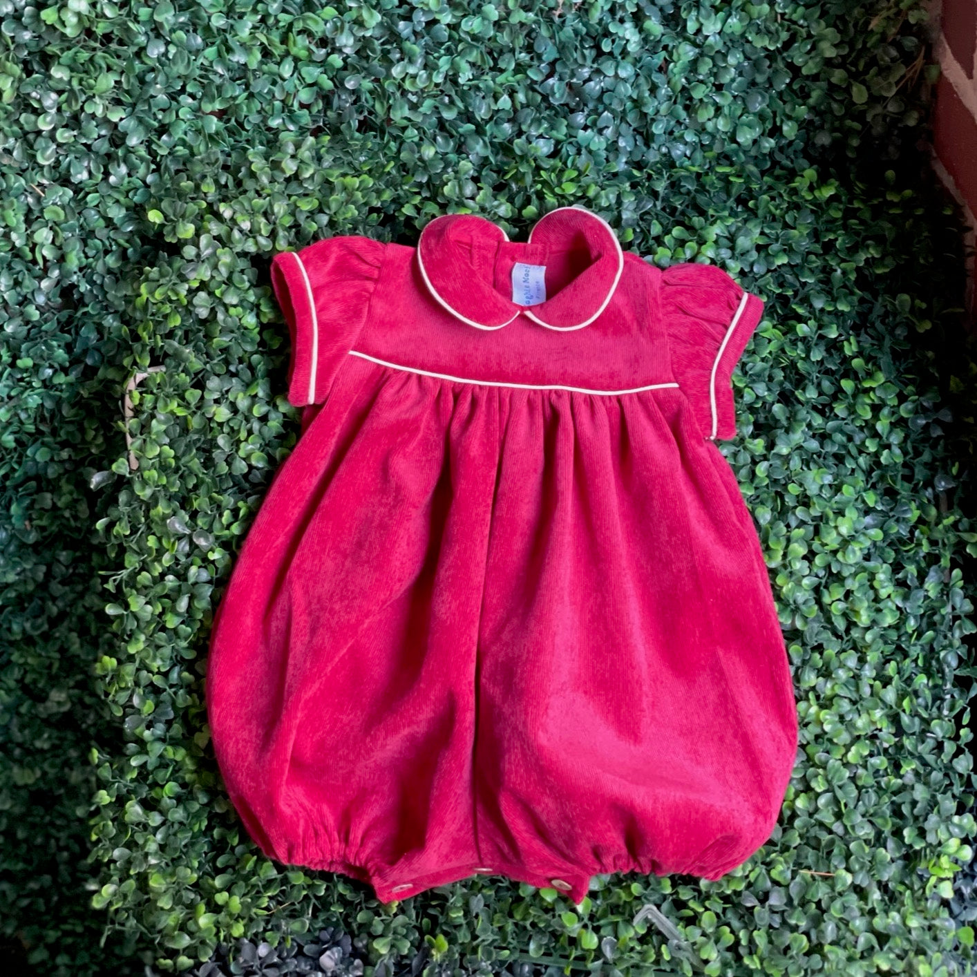 Corduroy Corso Bubble - Cranberry