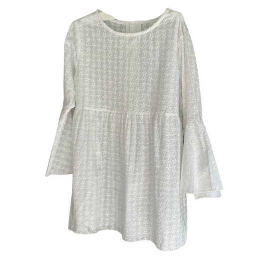 Guia Blouse - Motif and White