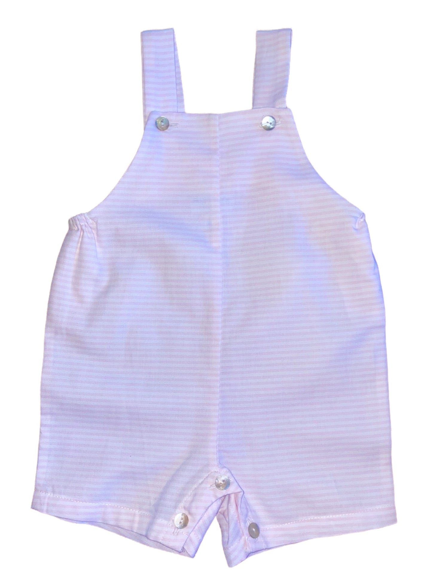 Tomaso Overalls - Pink Stripe