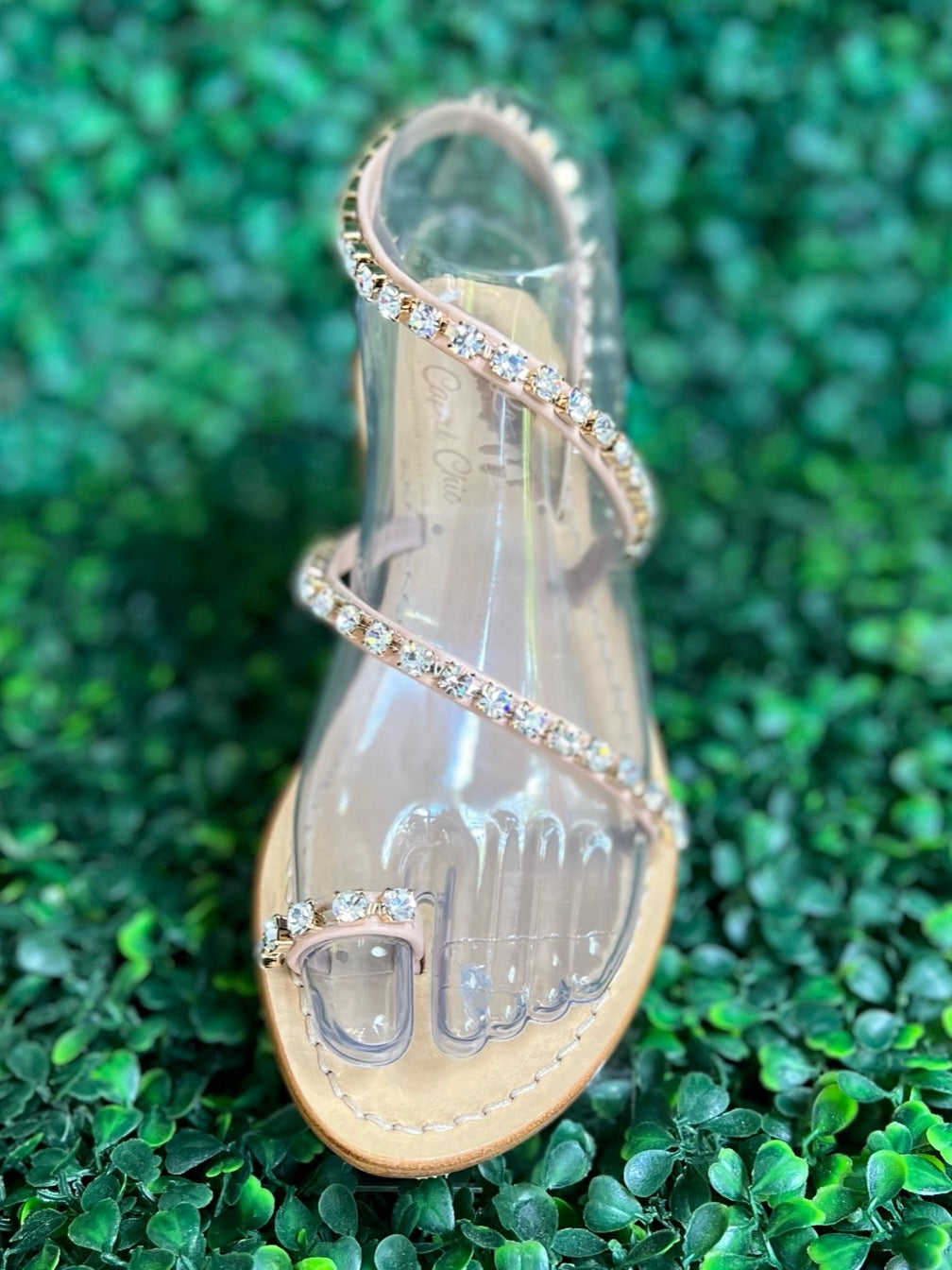 Capri Sandals - Diamonds