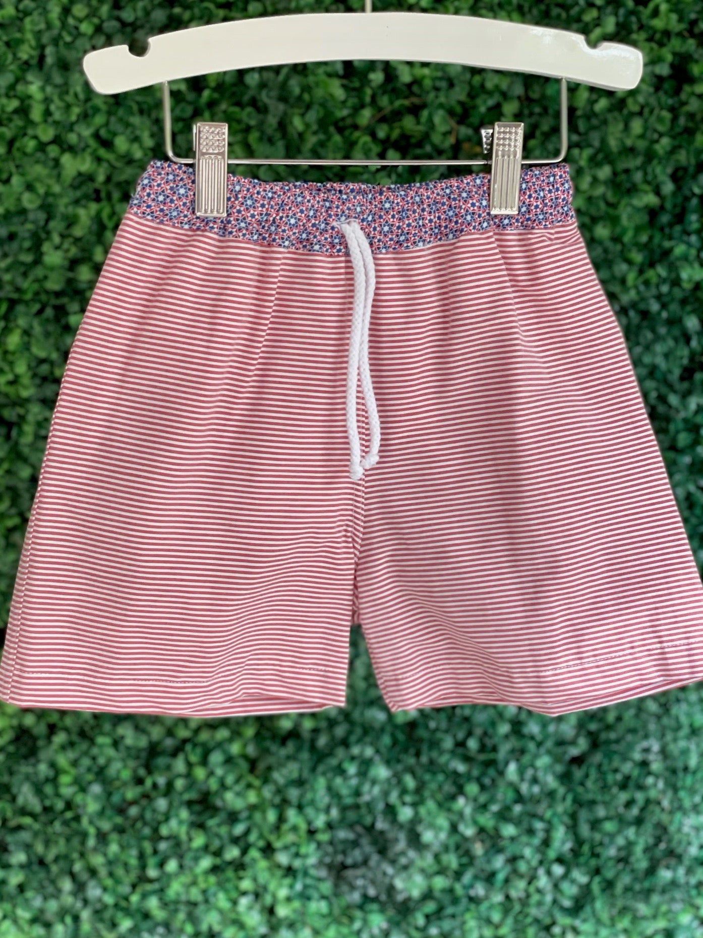 Swim Trunk - Red Stripe