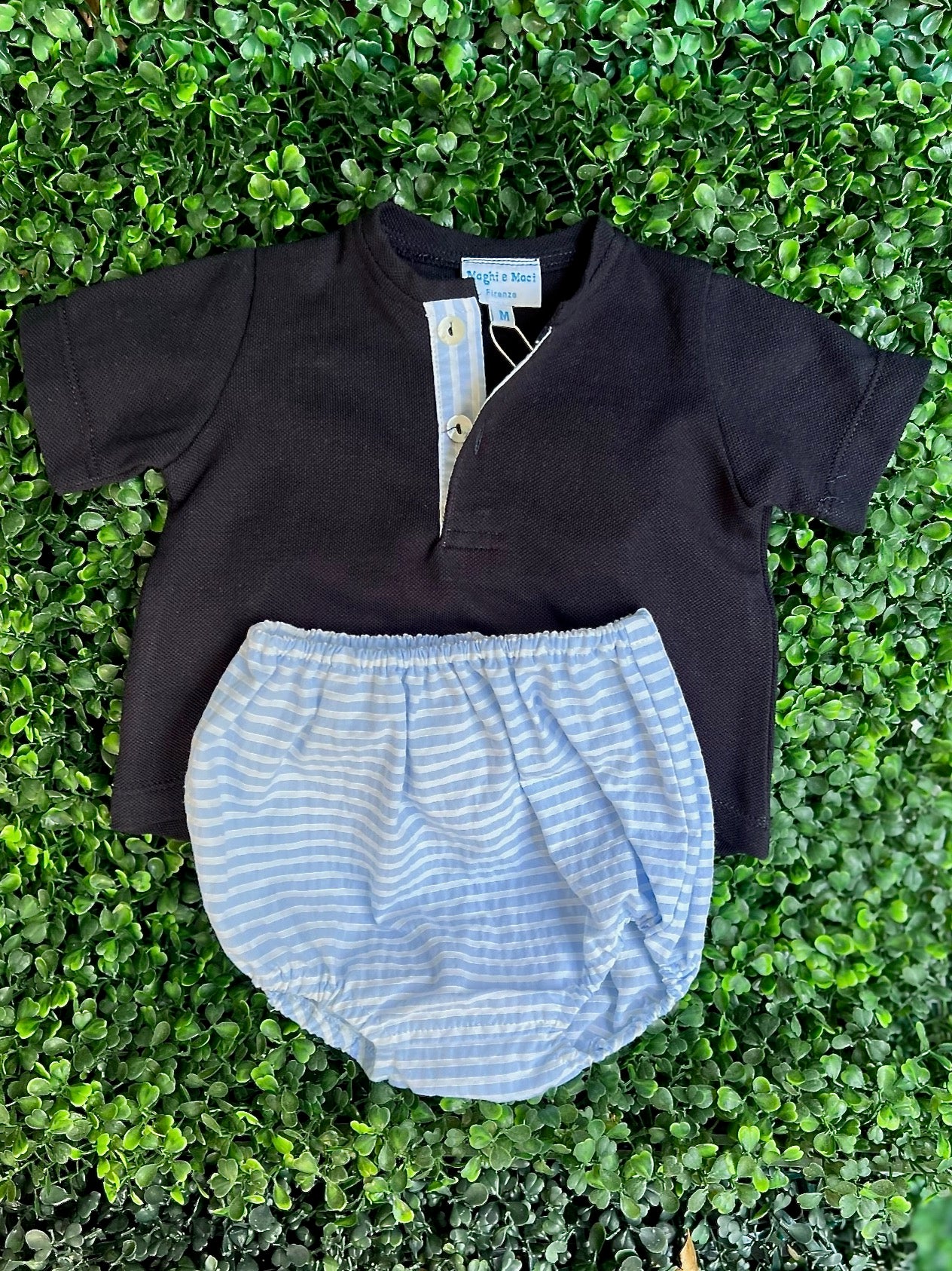 Felpine Bloomer Set - Navy/Stripe