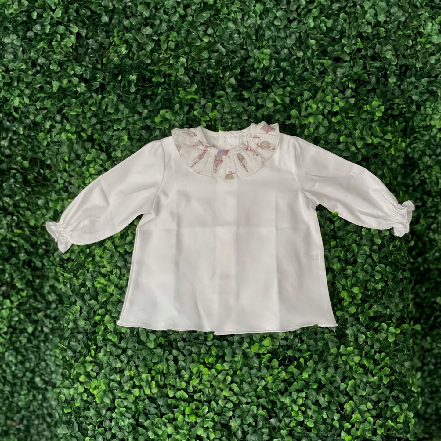 Flavia Shirt - Balloon Collar
