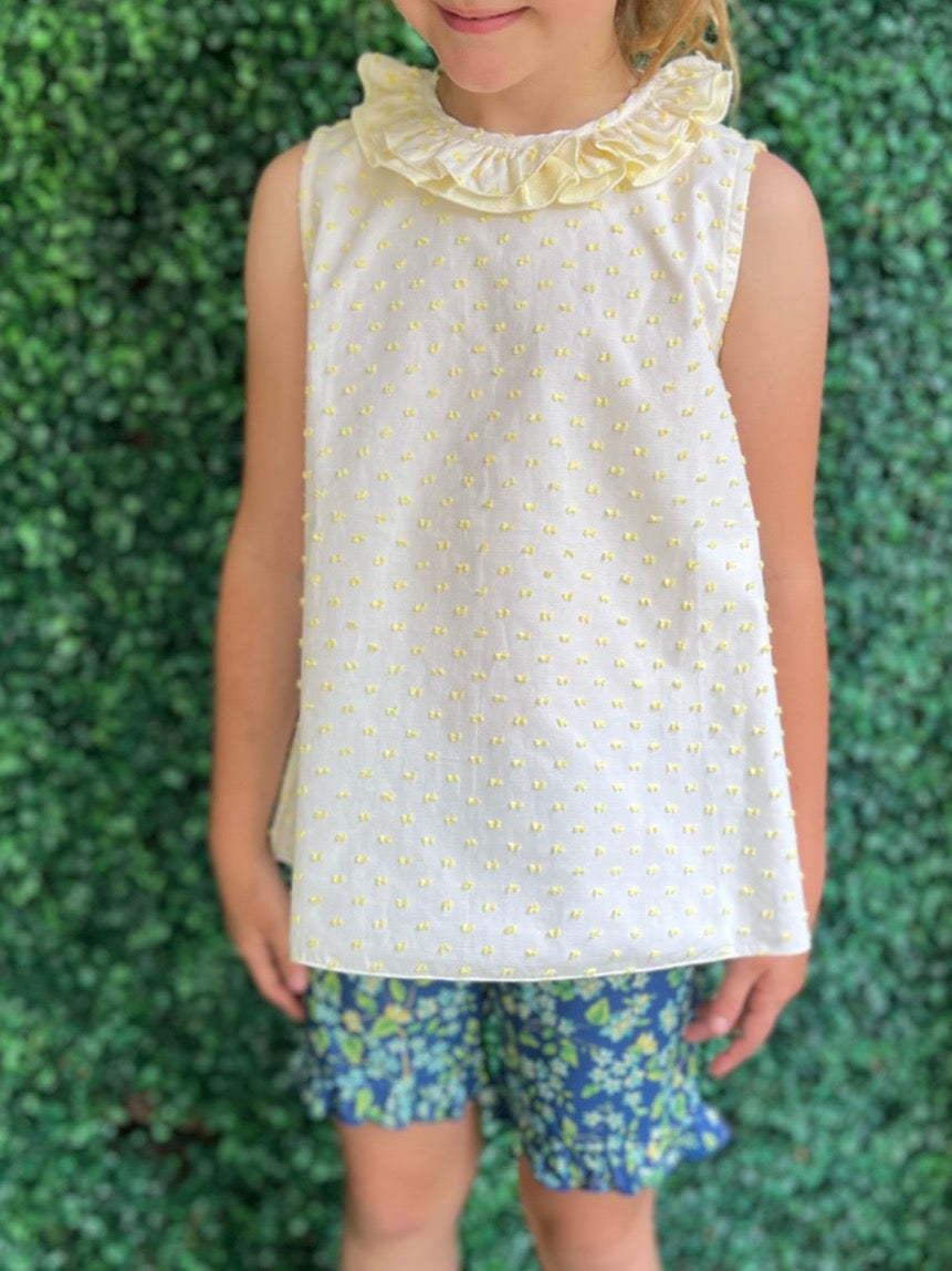 Flavia Blouse - Double Collar