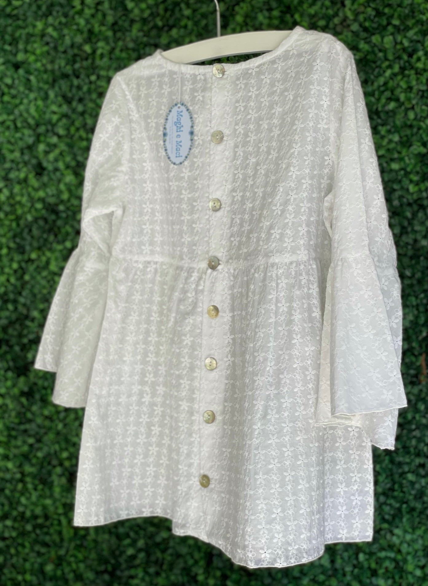 Guia Blouse - Motif and White