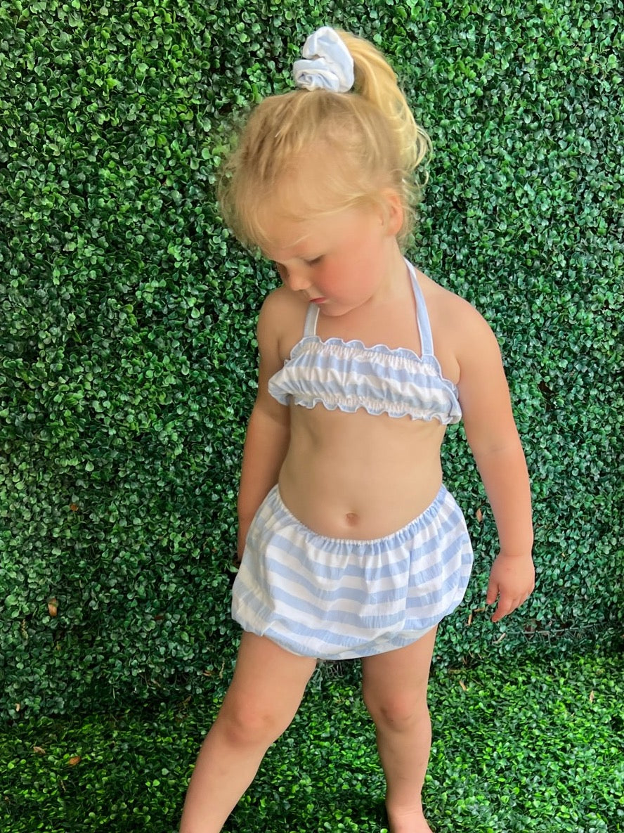 Bloomer Bikini - Pink Fish