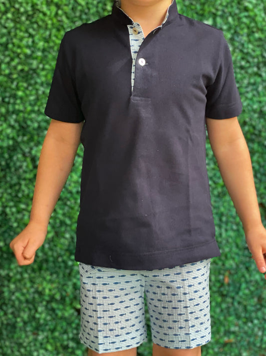Boy Shorts - Blue Fish