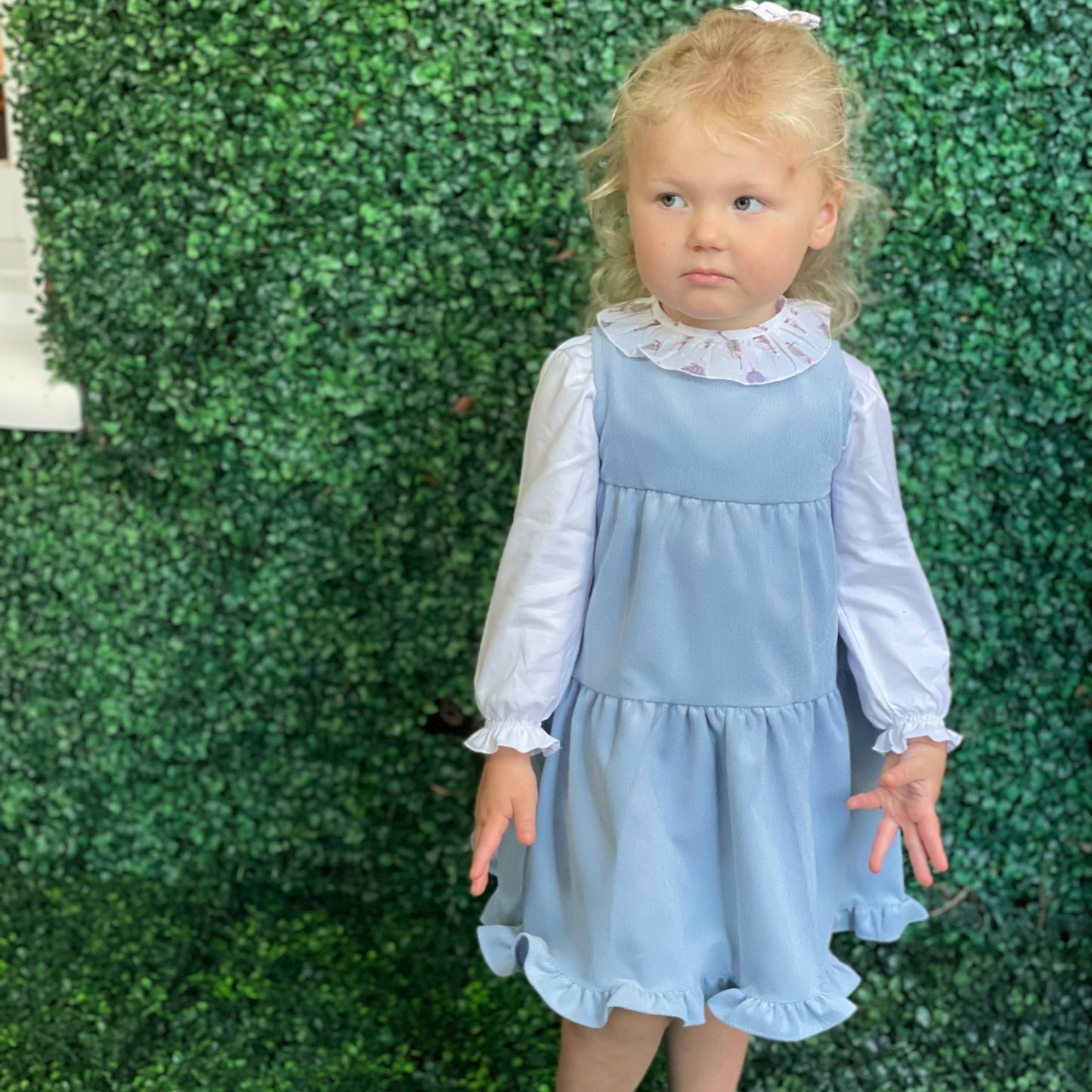 Flavia Shirt - Balloon Collar