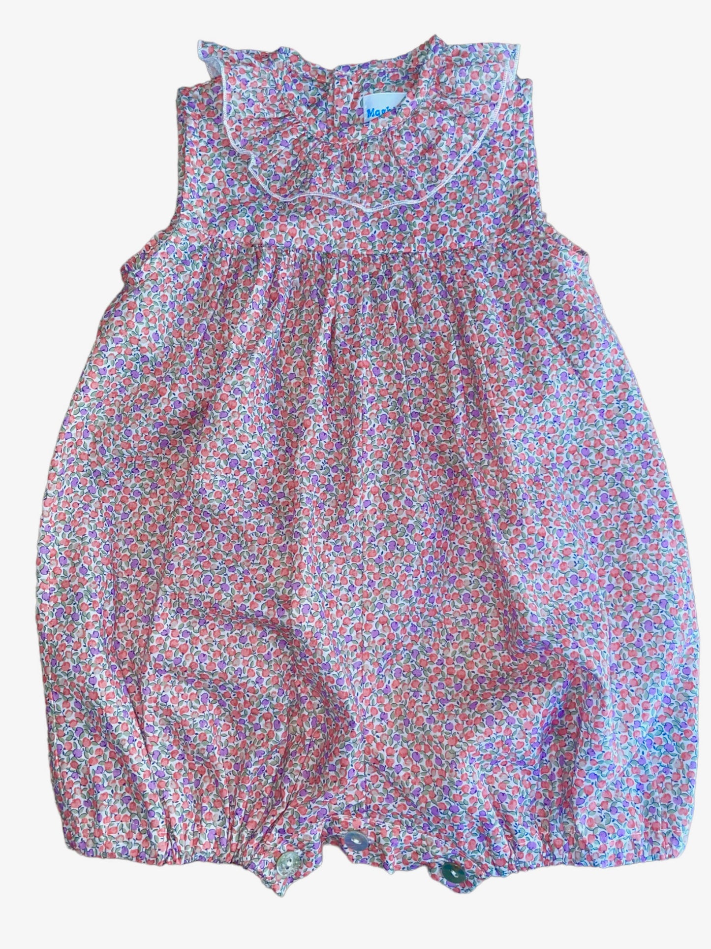 Flavia Romper - Pink/Purple Floral