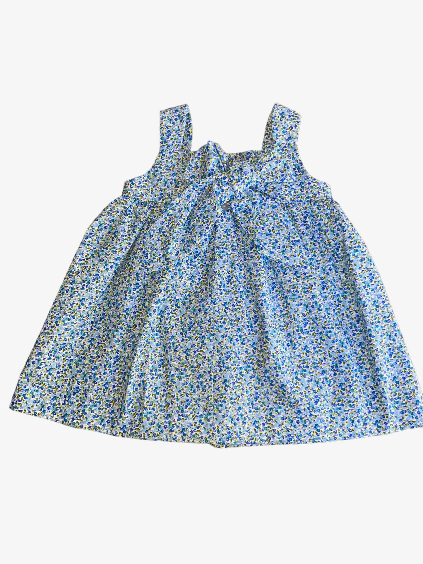 Raya Dress - Blue Floral